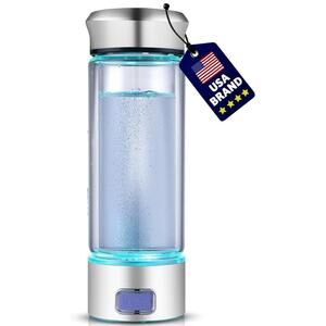 LevelUpWay - Hydrogen Water Bottle Up to 4000PPB SPE PEM Technology Water Ion...